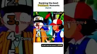 Ranking the best Pok&eacute;mon moments #cool #funny #funnyclips #funnymoments #hilarious #pokemon #roast