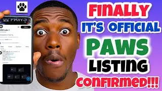 PAWS HAS FINALLY ANNOUNCED LISTING DATE ✅ - Bybit & Binance Listing Paws Token:  Save The Date 16
