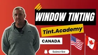 Window Tint School in Canada: How to Window Tint in 2024? Learn To Tint Windows | Window Tinting