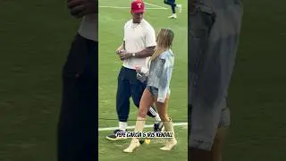 PEPE GARC&Iacute;A & IRIS KENDALL SUPPORT LAFC 🖤💛vs PACHUCA - #Loveislandus #soccer ⚽️