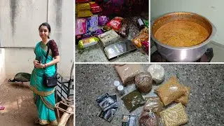 மாதம் எங்களுடைய Grocery Shopping Items | இன்றைய புது சமையல் | Abhinaya's Creation