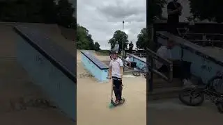 I post daily 🤯. #crazy #rider #scooter #scooting #noway #gap #stairs