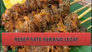 RESEP SATE KERANG LEZAT