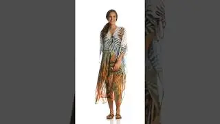 Rappi Sunset Palms Vivid Caftan | SwimOutlet.com