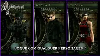 TUTORIAL: COMO JOGAR COM QUALQUER PERSONAGEM (Resident Evil 4 PS3 HD)