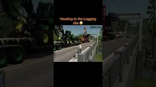 Loaded up #farmsim #farming #logging #heavyequipment #farmsim25