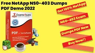 Best NetApp NS0-403 Dumps PDF for Your Exam Preparation!