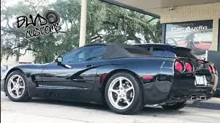 2005 C5 Corvette with German Maestro 8&rdquo; component speaker
