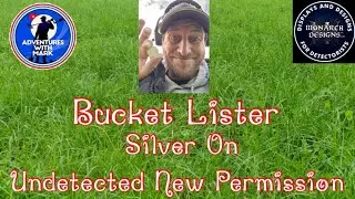 Bucket List Silver Coin Found On Undetected New Permission Metal Detecting Uk