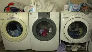 Wash race : Big Whirlpool Dreamspace AWM8000 vs. Duet AWM9000 vs. duet AWM1019 / Express 30 Minute