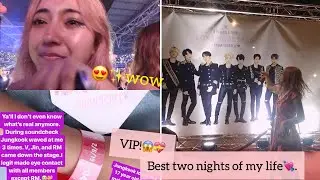 BTS X Wembley concerts vlog. (Part 1)