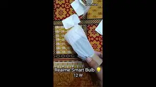 Realme LED Smart Bulb | Realme LED Smart Bulb Unboxing And Review | Wifi 16M Colors & Alexa Support
