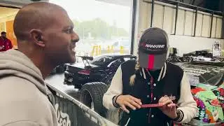 Ray & Tess chatting about drifting and modifying cars