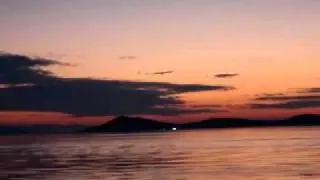 Sunset at Amvrakikos lagoon, near Koronisia village, Arta, Epirus, north Greece, January 2011 (4)