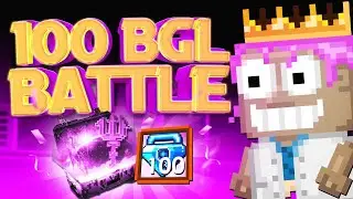 100 Bgl Battle İnsane Win On New Website | Growtopia
