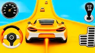 Super Crazy Mega Ramp GT Car Racing  - Extreme Car Stunts Master Driving : Android Gameplay #1