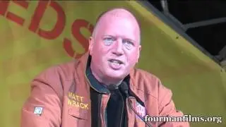 Matt Wrack General Secretary Fire Brigades Union - National Demonstration London - 20th October 2012