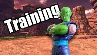 Piccolo's training (Dbz stop motion)