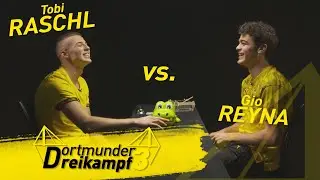 Gio Reyna vs. Tobi Raschl: The Dortmund Triathlon - Crocodile Dentist, BVB fishing, Halli Galli