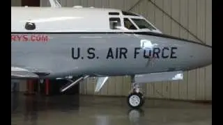 HD RARE North American Sabreliner 60 at San Jose International Airport-SJC