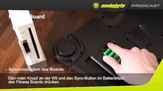 IN GERMAN - snakebyte Premium Fitness Board - FAQ, Synchronisation