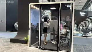 Soundbox ADA Phonebooth with Contactless Sensor Access (For 2 Pax)