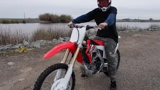 2016 Honda CRF 250r test ride by Verdugo Adventures