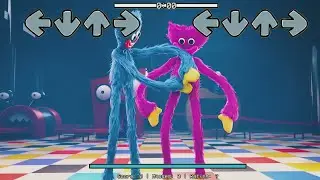 Huggy Wuggy Vs Kissy Missy (3D Characters) // FNF New Mod x Poppy Playtime // FNF Animation