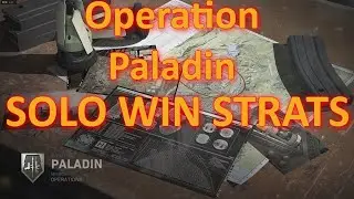 Modern Warfare: Operation Paladin - Solo Win Strats