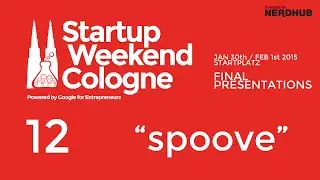 Startup Weekend Cologne 2015 - Final Pitches - 12 - spoove #SWCologne