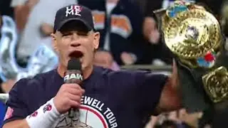 John Cena final raw  explained in Nepali 