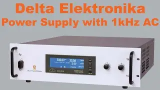DC Power supply with 1kHz AC on top