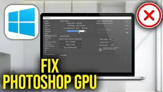 How To Fix Photoshop Graphics Processor Not Detected - Solve graphics processor Settings Missing