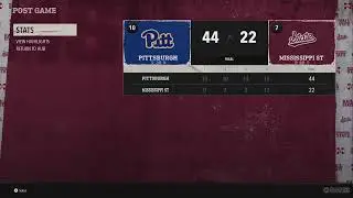 NCAA26 Gburg Dynasty Mississippi State