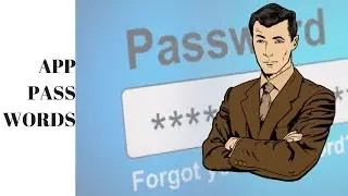 Tuesday Tech Tip #31  - App Specific Passwords