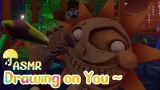VRChat ASMR | Sundrop Draws All Over You! 🌞 (NO TALKING Chaotic Personal Attention)