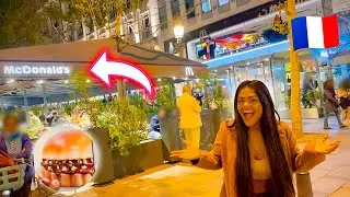 FOMOS NO MC DONALDS EM PARIS !!! QUAL A DIFERENÇA?