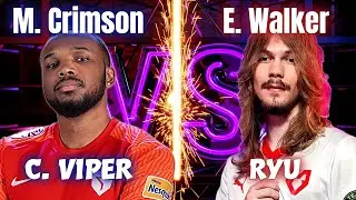 SF6 High-Level | Mister Crimson (C. Viper) vs Ending Walker (Ryu)