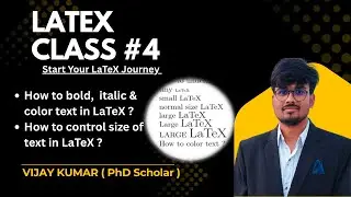 How to Style Text in LaTeX : Bold, Italic, Colour & Size Control | TeX Studio