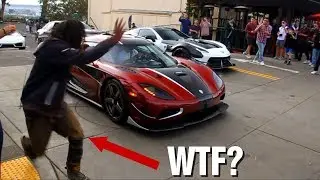 IL DEVIENT FOU devant cette Hypercars!!