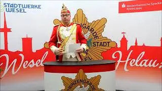 Prinzengarde der Stadt Wesel Regimentsappell 2020