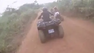 Quad biking at ATV Aburi  - Ghana