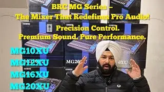 BRC MG Series-The Mixer That Redefines Pro Audio🎚️Precision Control. Premium Sound. Pure Performance
