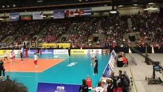 Gavin Schmitt....slow mo serve