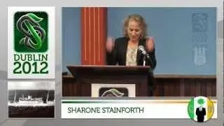 Sharone Stainforth (LRH Commodores Messenger at age 10) at the Dublin Offlines Event