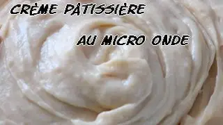 crème pâtissière au  micro onde