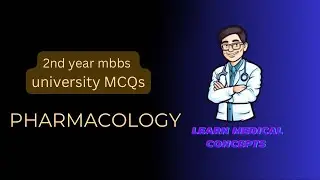 Pharmacology mcqs #trending #mbbslife #viralshorts ​⁠@medicalconcepts28