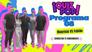 &iexcl;Quiz Pop! Programa 08 - Mauricio vs Fabi&aacute;n