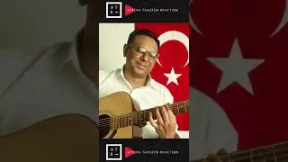 T&uuml;rk Marşı  | 101Evlat Edinme Yılı | Turkish National Anthem | Afeera Tahseen Reaction #shorts