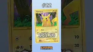 Top 50 Most Expensive Pikachu Pok&eacute;mon Cards #shorts #pokemon  #pokemoncards #pikachu